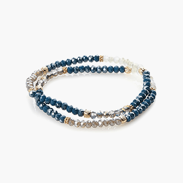 CRYSTAL TRAP CUFF BRACELET - mens-accessorie