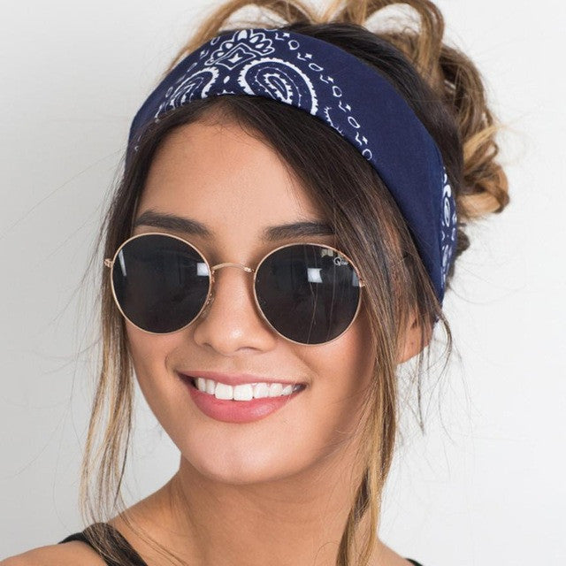 Brand New Women hair accessories 2017 Fashion Bandana Scarf Square Head Female Bandanas Headwear Headbands Women 58*58cm - mens-accessorie