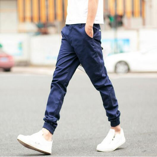 Slim men's trousers Men's Nine Points Casual Wear Pants Men's 9 pants - mens-accessorie